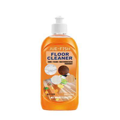 100 ml Bodenreiniger, effektive Tiefenreinigung, bewirkt starke Dekontamination, reinigt duftenden Holzboden, aufhellendes Reinigungsmittel für Böden