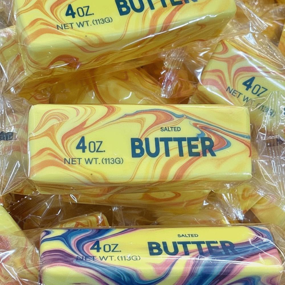 Stress Relief Squeeze Butter Toy Slow Rebound Simulated Butter Pinch Toy Relaxing Gift