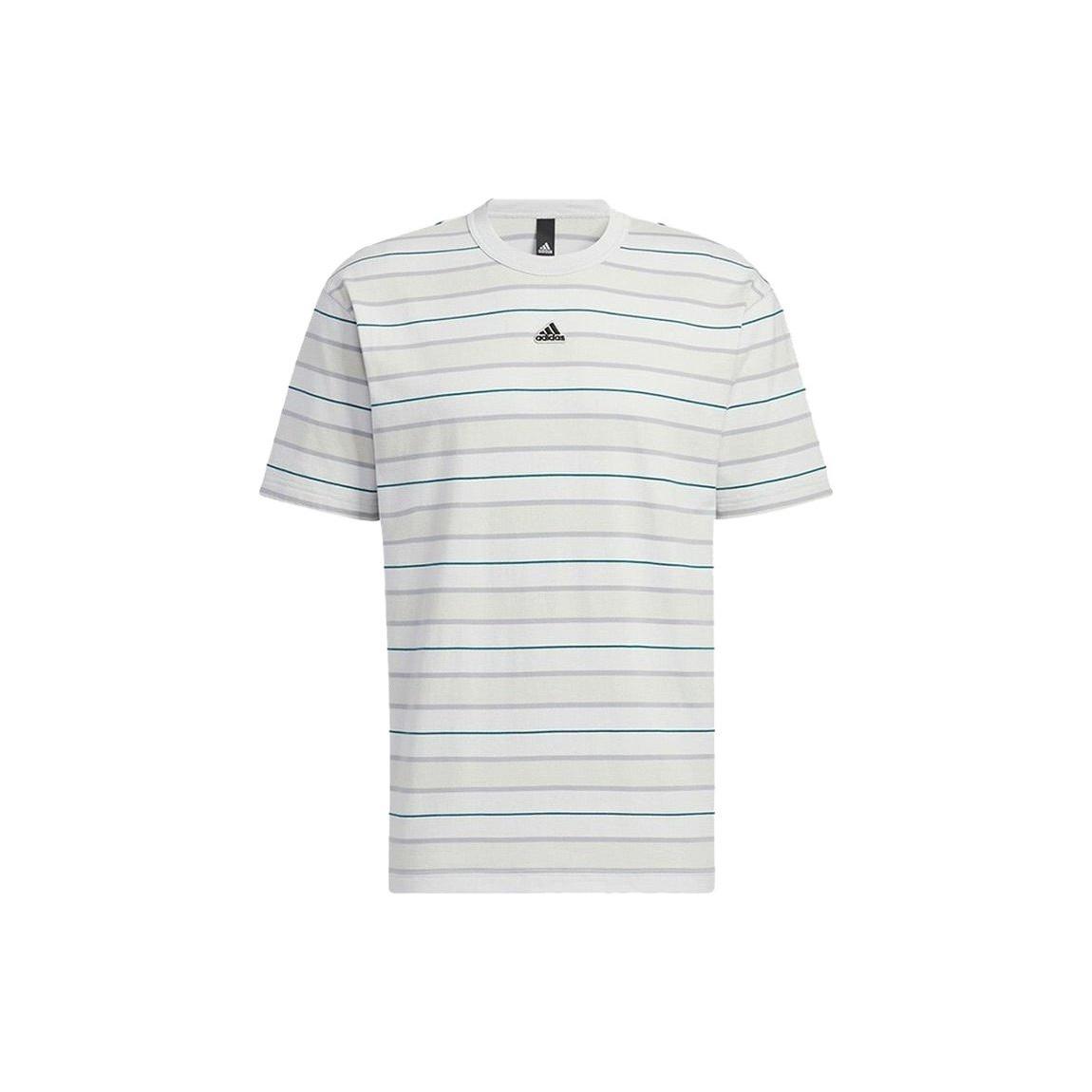 adidas Stripe T-Shirt White Men s HS4382 S