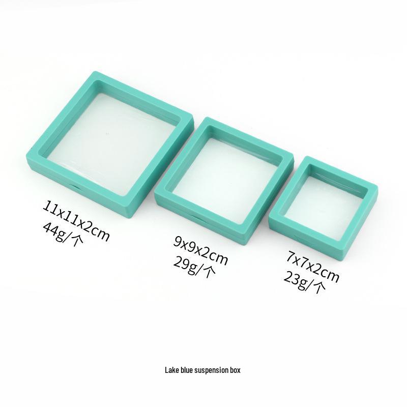 Transparent Anti-Oxidation Jewelry Storage Box for Earrings and Necklaces