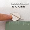 N52 Super Strong Neodymium Iron Boron Magnet, Rectangular 25x30x100mm, Permanent Magnetic Steel Sheet.