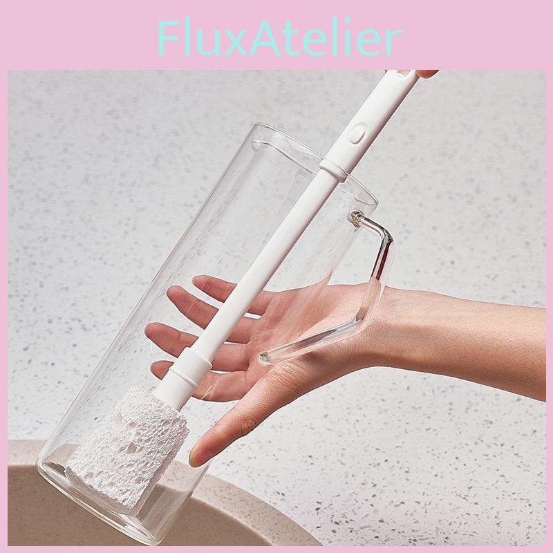 Handle Long Wood Pulp Sponge Brush For Cleaning Cups And Baby Bottles Home At