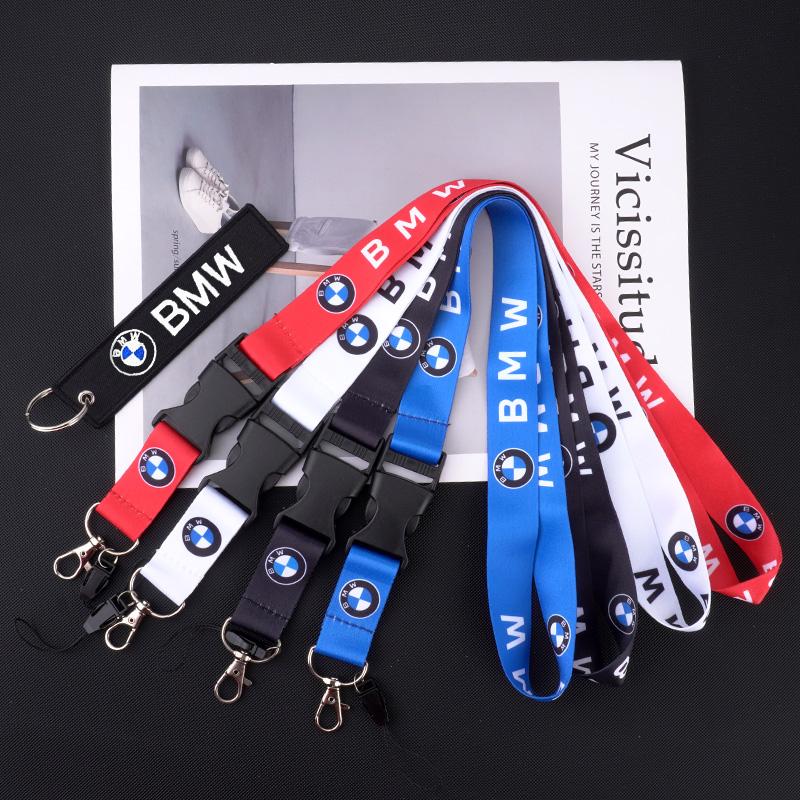 MURF1 Neck Straps Lanyard Key Cell Phone Work ID Card Hanging Rope For BMW M 1 2 3 4 5 7 Series X1 X3 X4 X5 X6 X7 F10 F30 Accessories