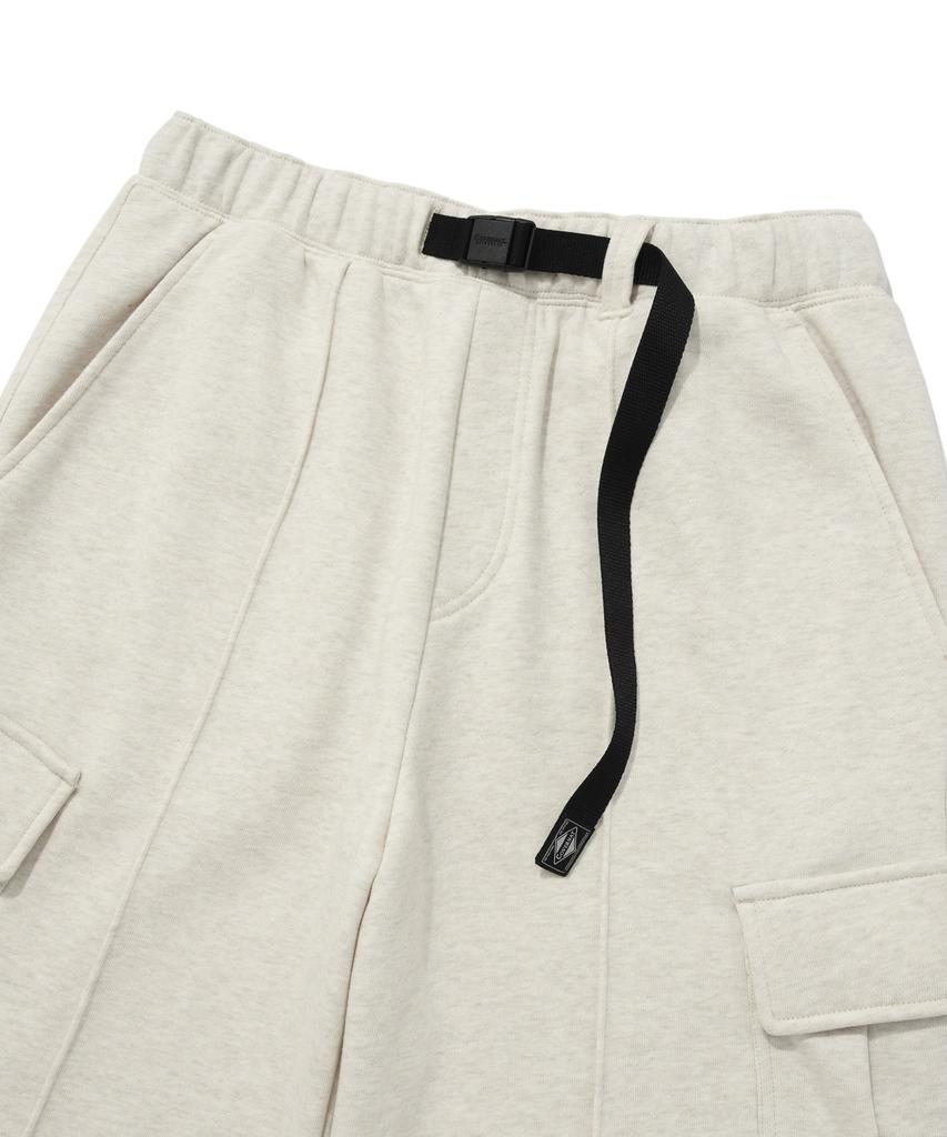 COVERNAT Cargo Sweatpants Oatmeal