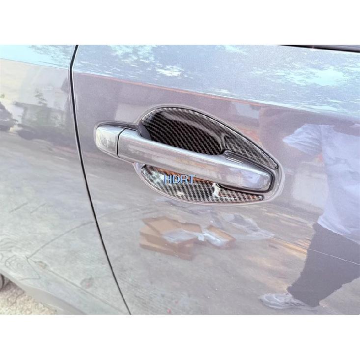 For Subaru Forester/Wilderness 2025 + Car Door Bowl Frame Handle Cover Styling Protector Decoration Accessories Exterior Sticker