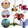 LED Hanging Flying Animals Lamp Solar Powered Cute Statue Ornament Lamp IP44 Waterproof Yard Balcony Porch Garden Decoration