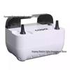 Umflator de baloane cu putere mare de 1200W și duze duble (Alb negru)
