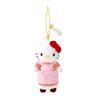 Sanrio Hello Kitty/Hello Kitty 50th Anniversary Long-legged Kitty Suit Cute Doll Plush Pendant Small Size High Apron