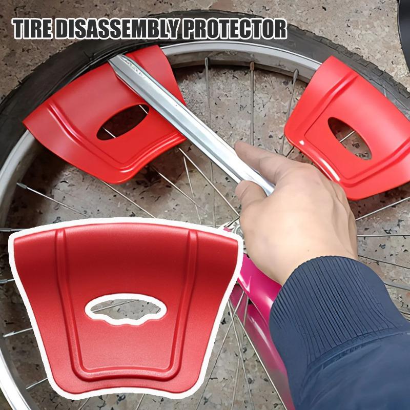 1/2PCS Motorcycle Tire Changer Rim Rimshield Shield for Motorcycle Bike Tire Installation Wheel Rim Shield Protector Tools