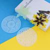Reusable Snowflake Fondant Molds Silicone Keychain Pendant Mold Resin Charms Various Usage 3D Snowflake Silicone Molds