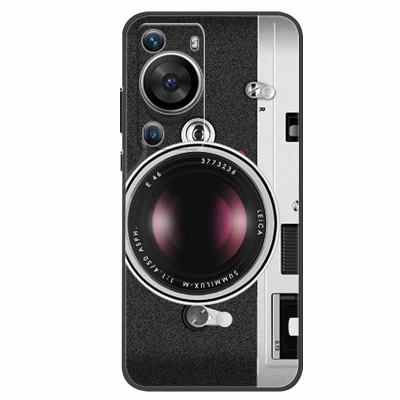 For Huawei P60 Pro Case Animals Protector Soft Silicone Phone Back Cover Cases for Huawei P60 Pro Coque Shockproof Wolf New Capa