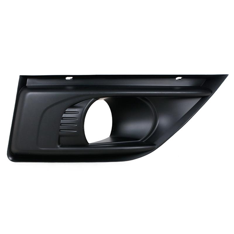 7414SC Car Front Bumper Fog Lamp Frame Cover Foglight Bezel Lid Hood Trim For Citroen C4 Picasso-M53K