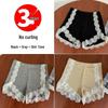 Women's Summer Lace Trim Anti-Exposure Ice Silk Safety Shorts