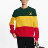 Louis Vuitton Gebraucht 2010er Logo Intarsia Strickpullover 1A8OZN