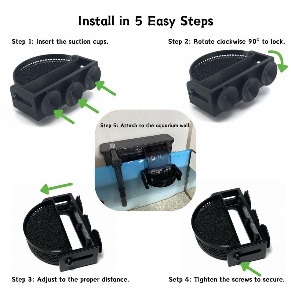 Adjustable Aquarium Filter Baffle Aquarium Filter Accessories  For Betta Fish and Shrimp