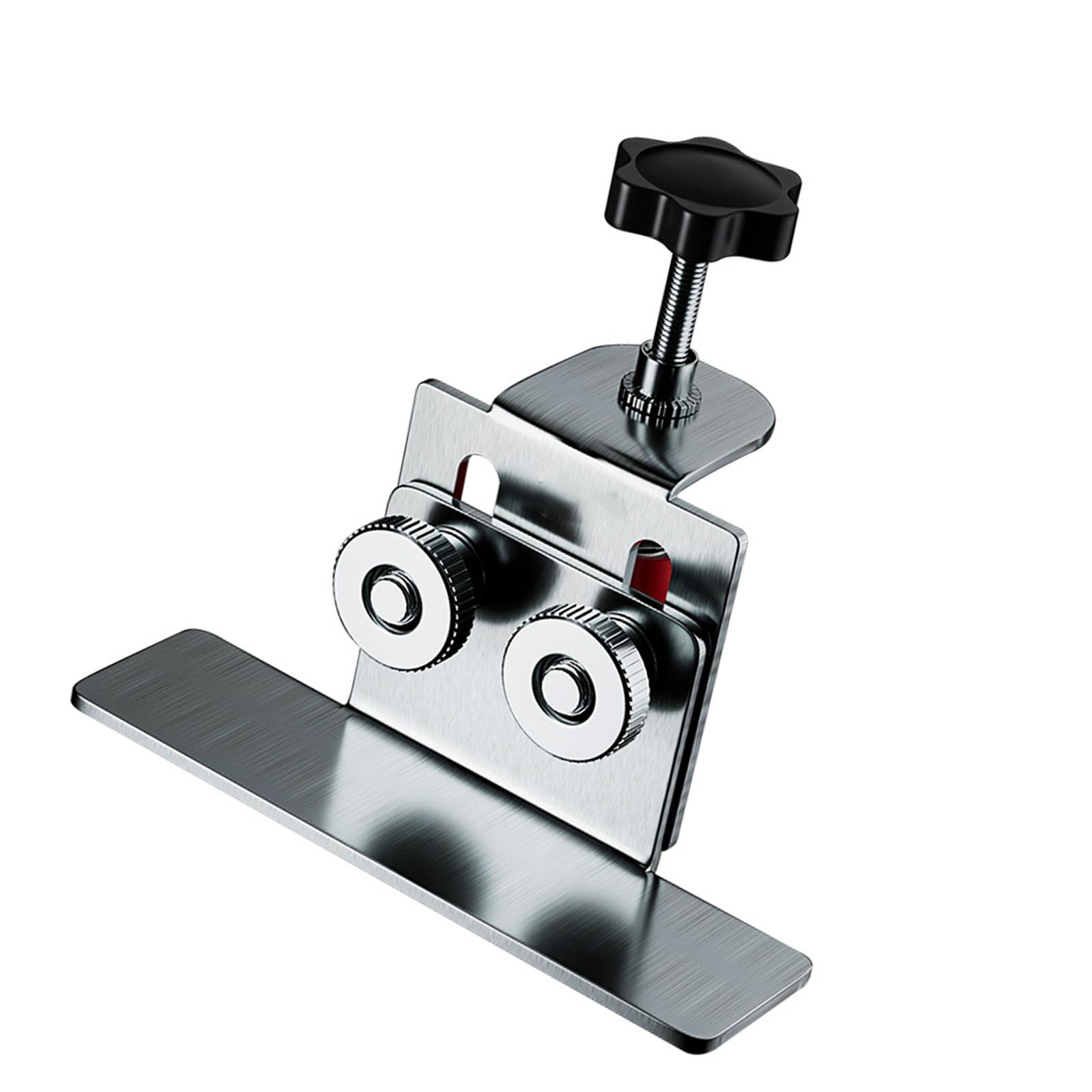 

Монтажный инструмент для позиционирования дверцы шкафа из нержавеющей стали для эффективного размещения гардероба и навесных шкафов Precise Jig 1