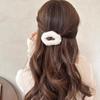 Neue Vintage Wolke Plüsch Haar Clips Elegante Einfarbig Haarnadel Barrettes Haar Klemme Clip Mode Frauen Haar Zubehör Kopfbedeckungen