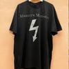 Gothic Retro Top Punk Retro Casual Bawełniany T-shirt z Nadrukiem Sportowy Luźny Streetwear Okrągły Dekolt Wysokiej Jakości Top Unisex Prezent dla Fana