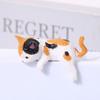 Cats Fingurine Computer Monitor Decors Mini Dog Kitties Screen TV Decorations Personality Car Accessories Mascots Craft