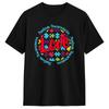 Love Autism Awareness T-Shirt for Men Vintage 100% Cotton Tees Round Neck Short Sleeve T Shirt Classic Tops