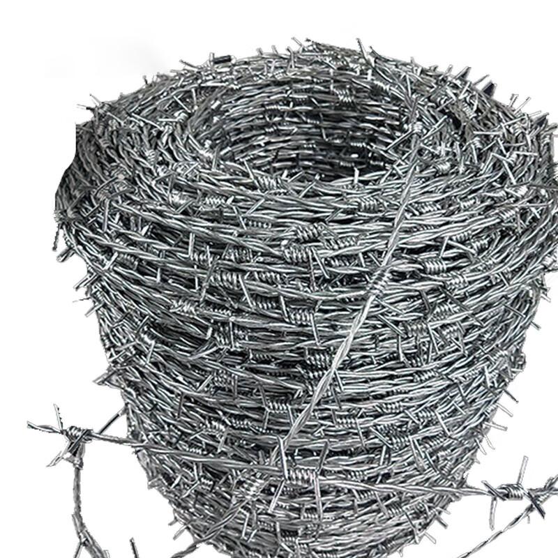 Hot-Dip Galvanized Steel Barbed Wire