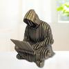 Decorative Figurine Fine Carving Colorful Handcrafted Table Decoration for Living Room Bedroom