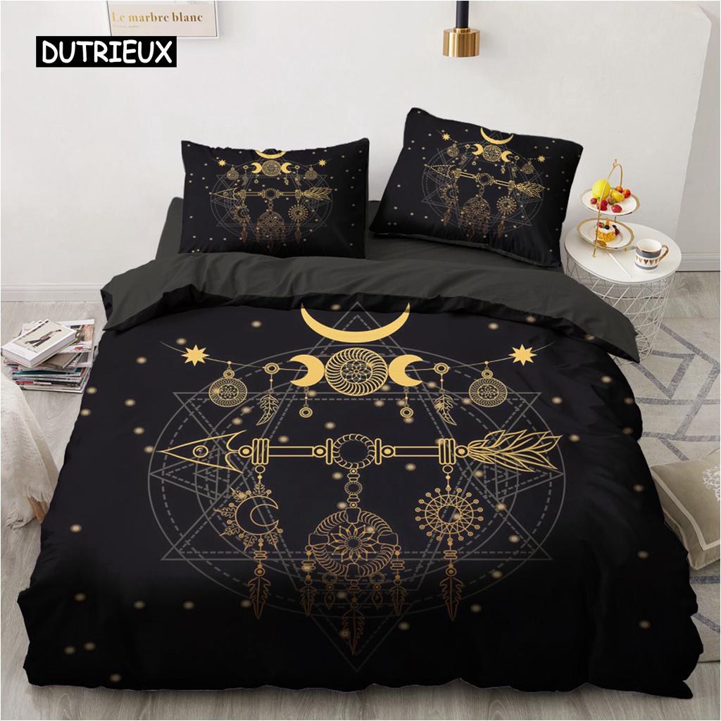 Klasický 3D design Vlastní ložní prádlo Přikrývka Povlak na přikrývku Ložní souprava Plná King Queen Double Single Size Bytový textil