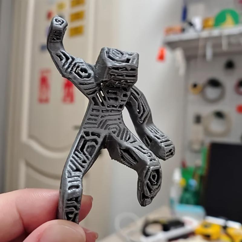 3D Printed Hail Mary Rocky Bookshelf Decor Unique Rocky Based Lifeform Figure for Creative Study Room Office Desk or Bedroom Decor