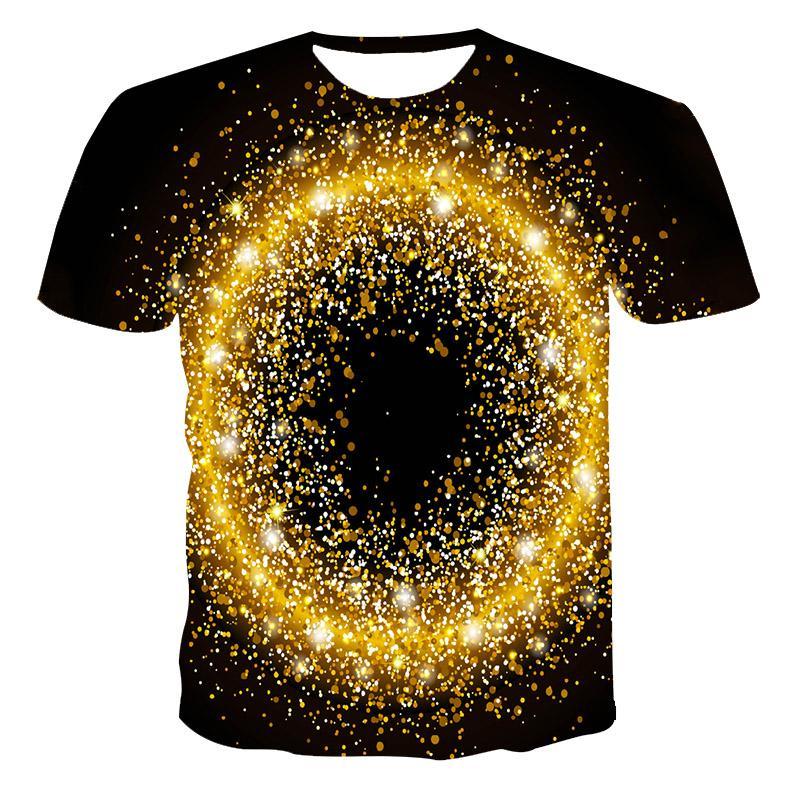 Psychedelische Muster 3D-bedruckte T-Shirts Herren Mode Lässig Streetwear Herren Sommer Lässig Kurzarm Sportoberteile Damen Kinder T-Shirts