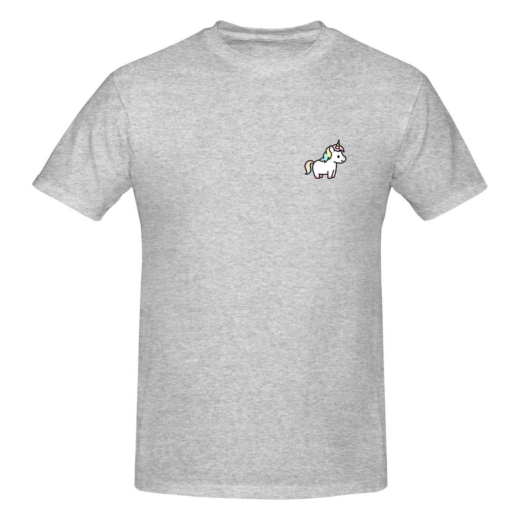 Unicorn Full Of Cotton Feeling Tshirt Street Sports Seamless Splicing Tees