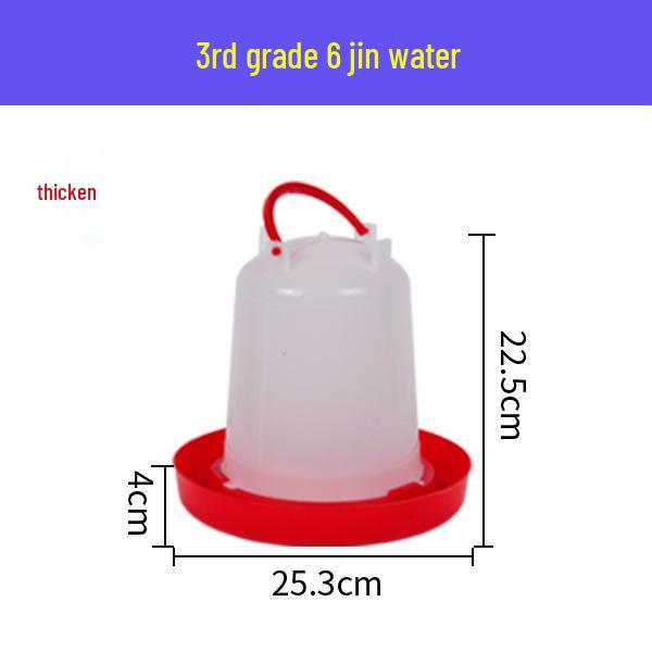 

Automatic Chicken Feeder & Waterer for Coops – Chick Feed Bucket & Water Drink Dispenser