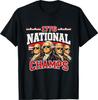1776 Nationale Champions Lustiges Patriotisches Amerika Gründervater T-Shirt