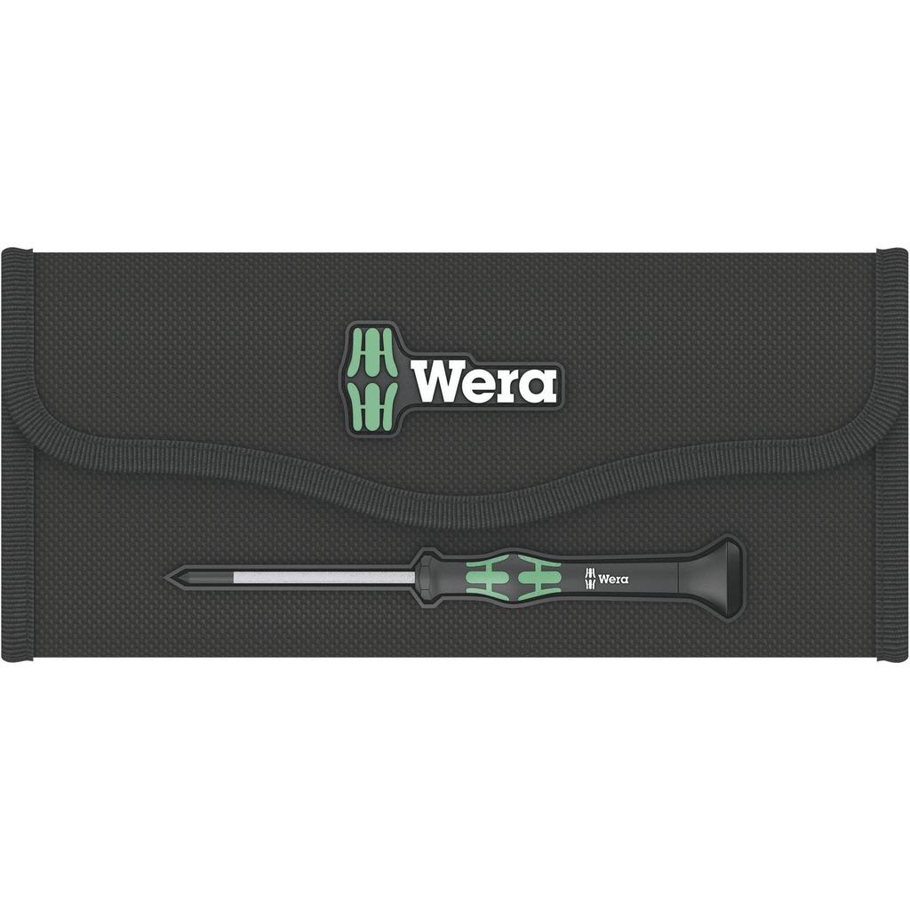 WERA Precision Screwdriver Set with Storage Pouch 12-Piece (Product Code 073677)