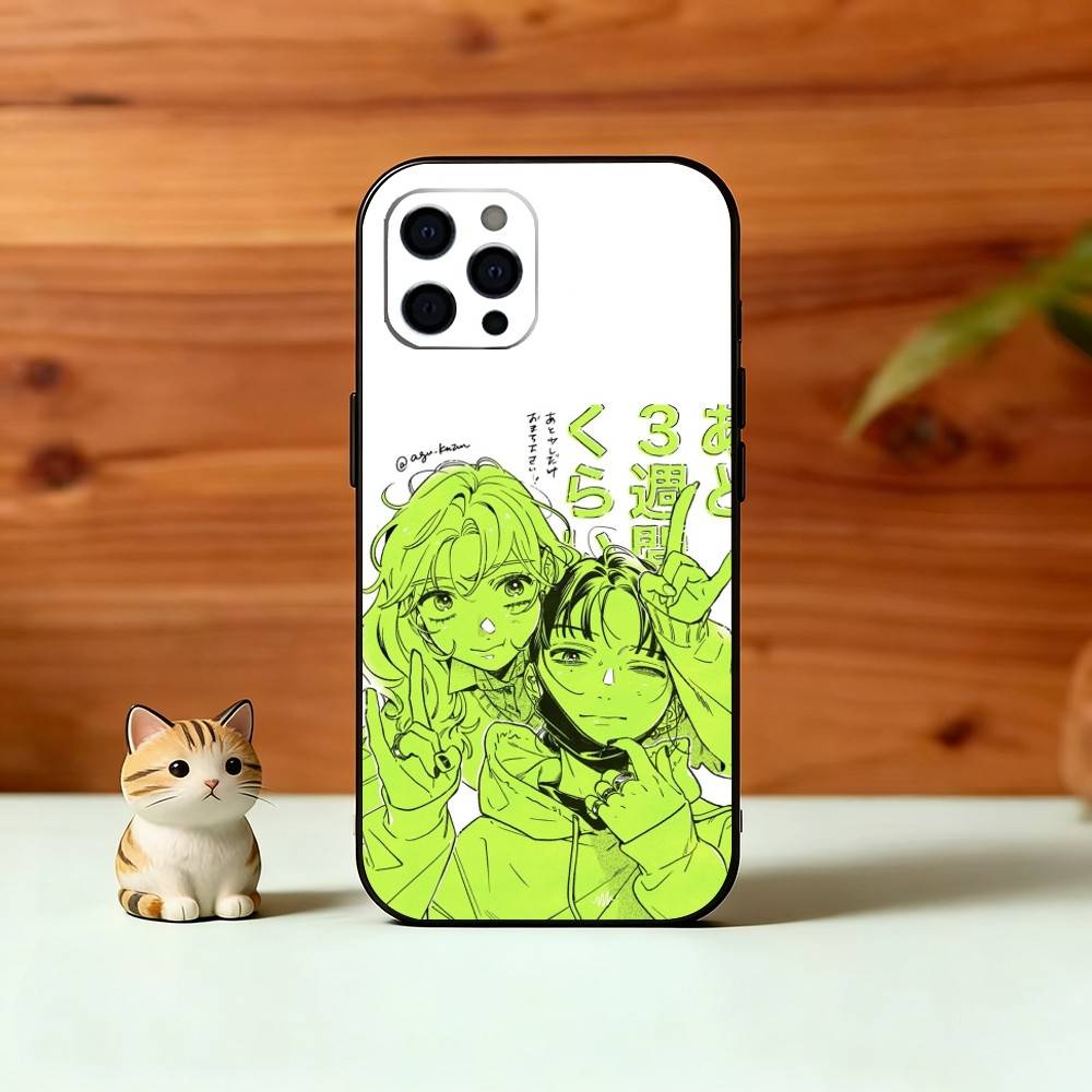 T-The G-Green Yuri Phone Case For iPhone 17,16,15,14,13,12,11 Plus,Pro Max,XS,Soft Silicone Black Cover