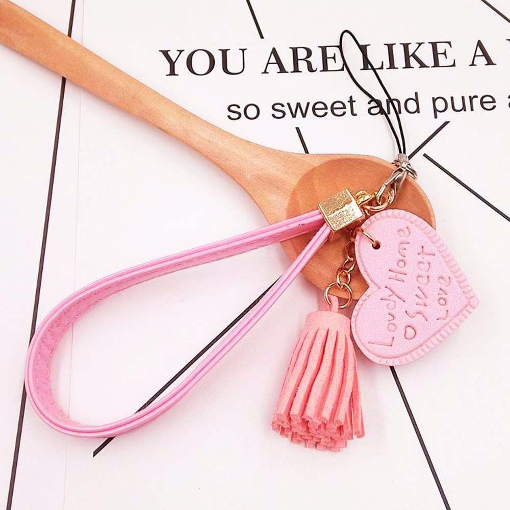 Anti-Lost PU Leather Rope Cell Phone Lanyard Keychain Mobile Phone Strap Mobile Phone Lanyard