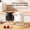 7-Hole Press Type Cherry Pitter Kitchen Core Remover Tool for Cherry and Jujube