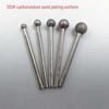 Diamond 3mm Shank Spherical Grinding Head for Jade Carving & Metal Mold Processing