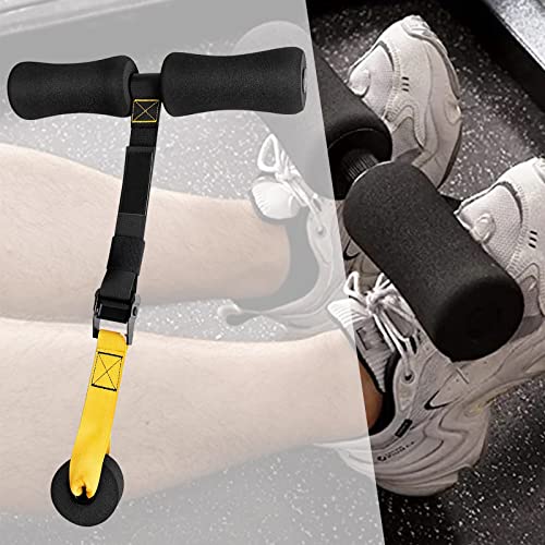 Nordic Hamstring Curl Strap, Hamstring Curl, Abdominal Exercise, 5-Second Setup, Ideal for Home Fitness, Strength Training, and Injury Prevention