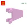 Non-Toxic 230Pcs/Lot 44676 2X2 Flag Trapezoid Building Blocks Moc Color Accessories Compatible With Brick Diy Children Toys Gift Box
