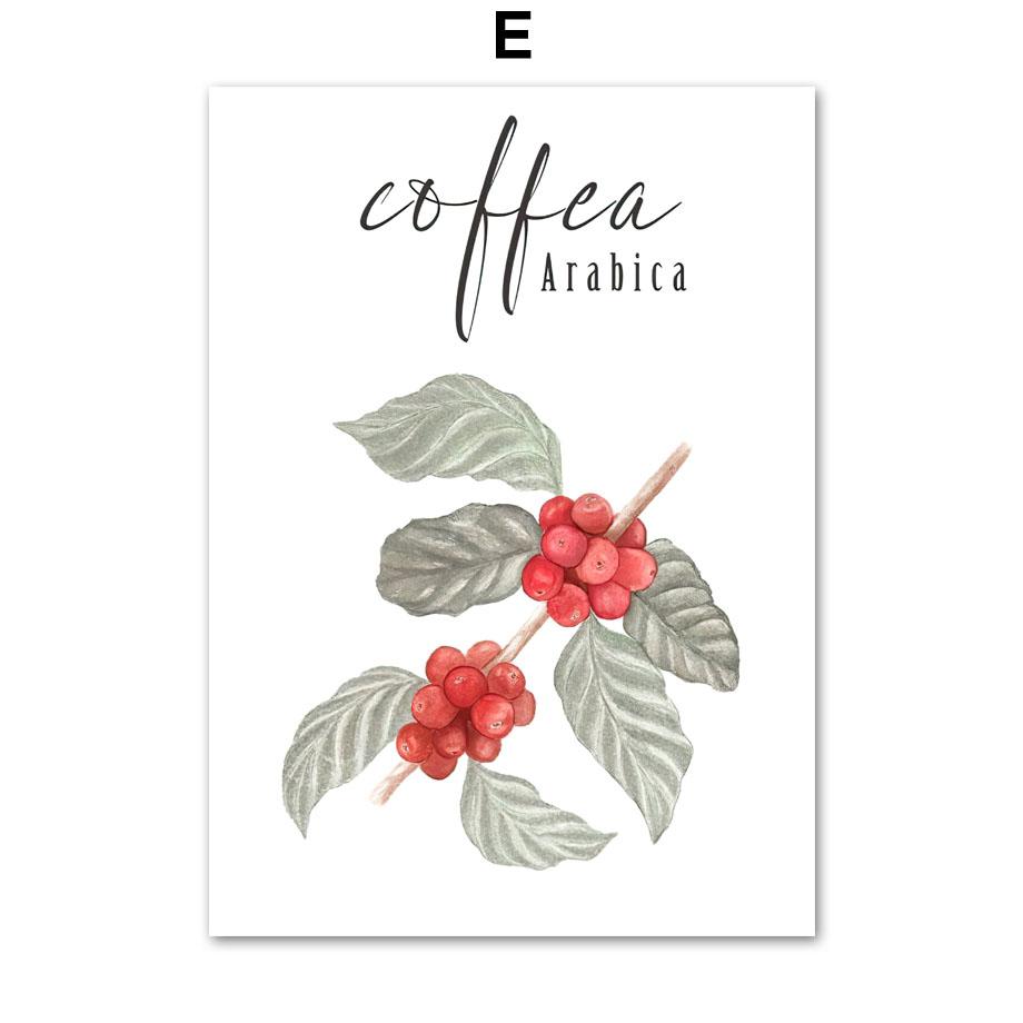 But First Coffee Arabica Kitchen Asthetic Wall Art Canvas Painting Nordic Posters & Prints Wall Pictures For Coffee Bar Decor