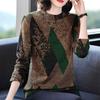 Pullovers Women Long Sleeves Autumn Winter Padded Blouse Oversized Half Turtleneck Loose Large Size Slim Pullover Tops