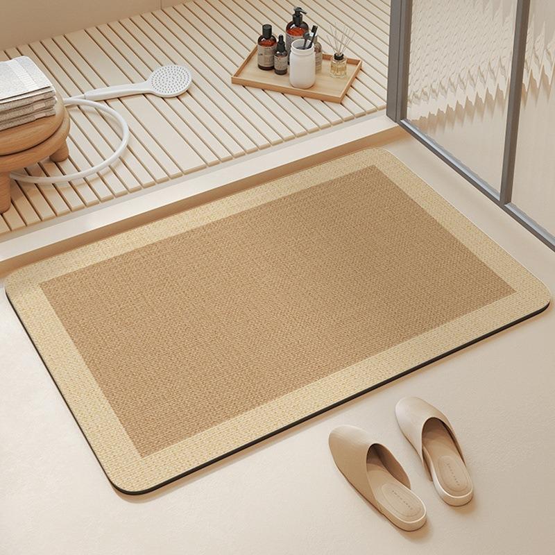 Europe Style Simple Stripe Carpet Living Room Sofa Bedroom Study Bathroom Kitchen Entrance Door Mat Non-slip Home Decoration Rug