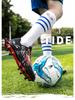 New Children's Low-Top Studded Football Shoes for Boys & Girls - Rubber Grass Field Sports Training