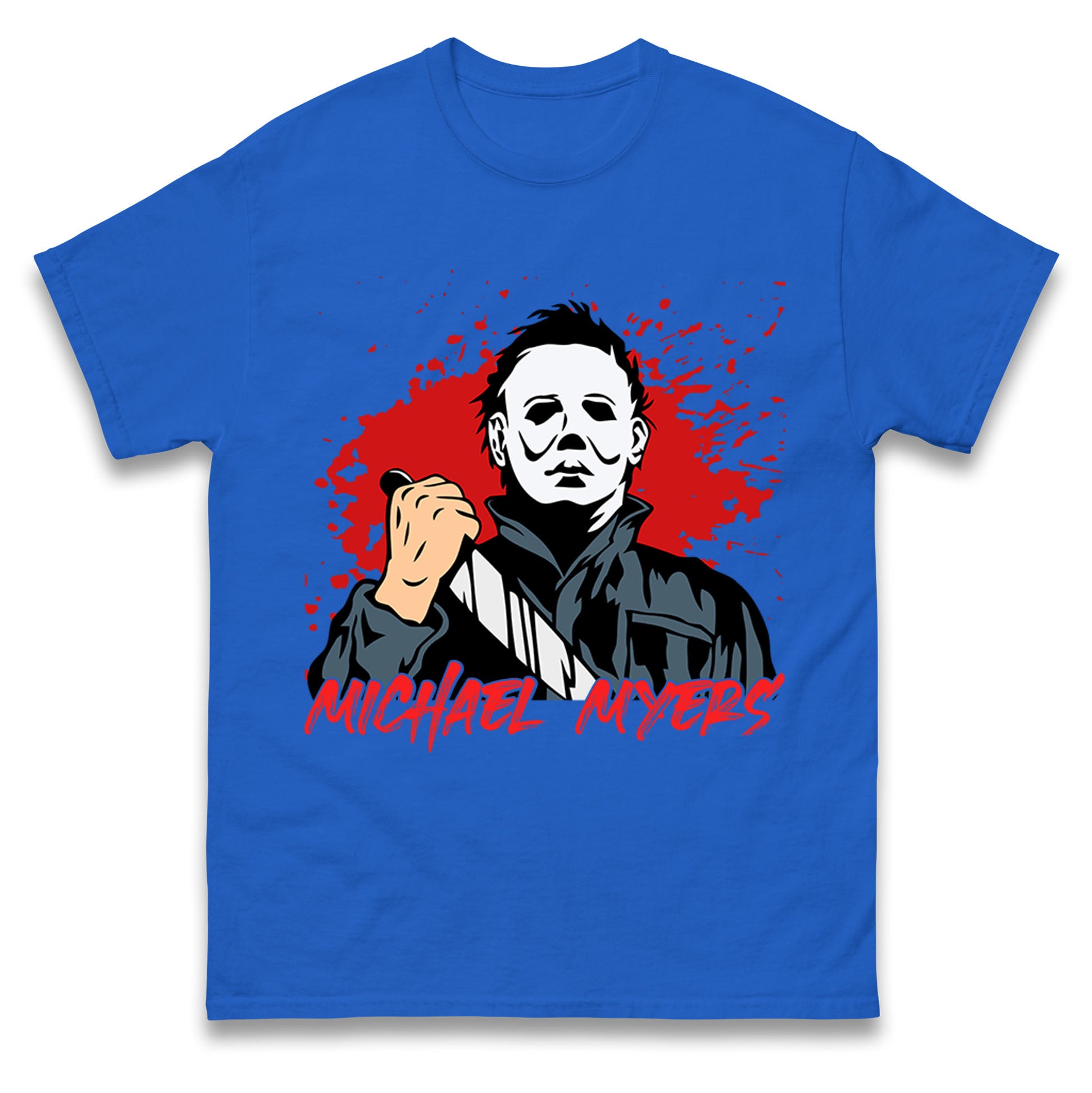 Michael Myers Horror Halloween Mens T Shirt Womens Tops Tees M