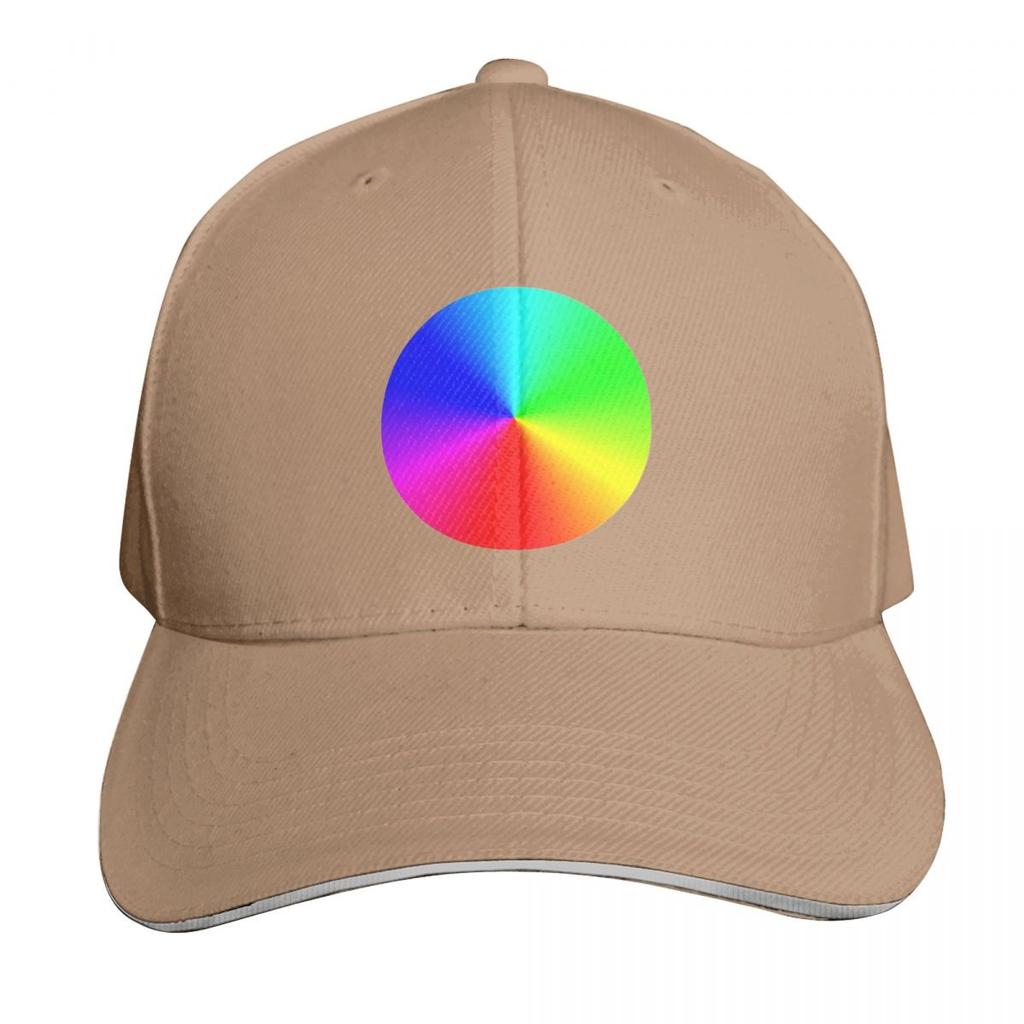 Color Spectrum Baseball Cap Hat Unisex For The Sun Fashion Beach sun hat beach hat Womens Golf Clothing Unisexs