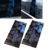 2x For Honeycomb Car Door Post Waterproof Decal for Vehicle Aesthetics