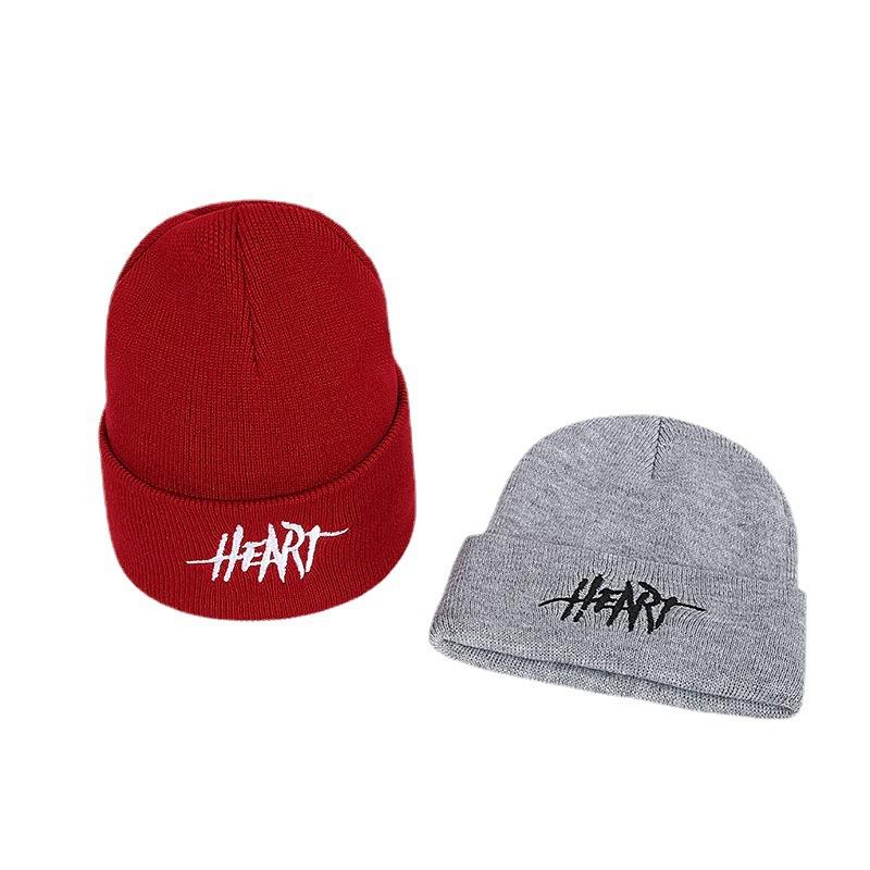 Autumn and Winter Woolen Cold Hat Korean Style Trendy Local Ruffian Pullover Hat Showing Face Small Warm Hat for Women