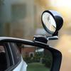 Round Convex Blind Spot Car Mirror 360 Degree Adjustable Auxiliary Rear View Mirror  SUV Vehicles