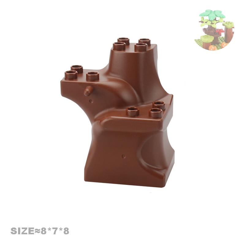 Play House Big Building Blocks Furniture Accessories Utensil Table Chair Compatible Sets Bricks Assemble Toys For Children Gifts