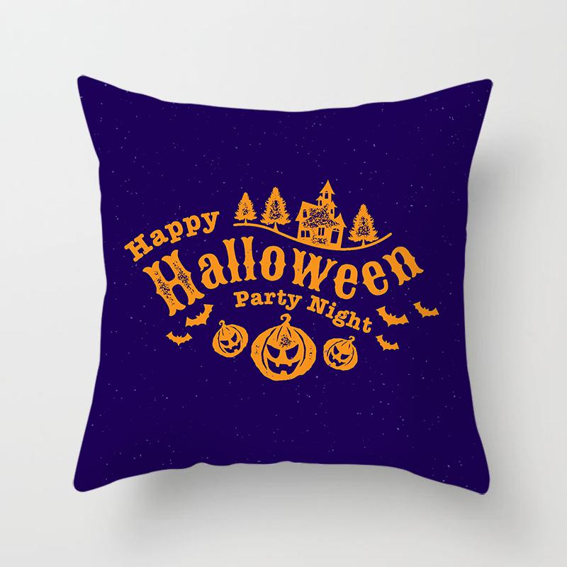 

Подушка с буквами, чехол для дивана, кресла, кровати, декор для дома на тему Хэллоуина 40x40cm